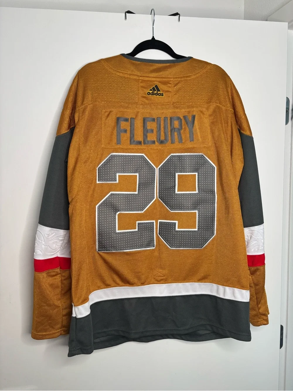 Adidas Vegas Golden Knights Gold Home Jersey #29 Fleury